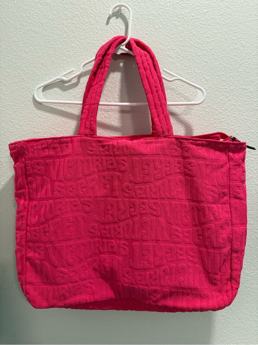 Victoria's Secret Pink Quilted Logo Tote